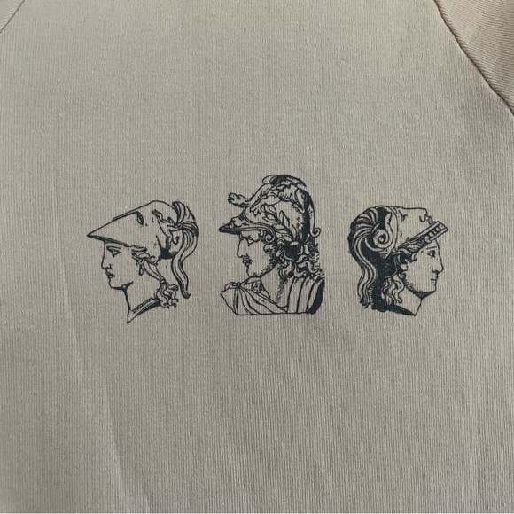 PacSun PS / LA Greek Busts Raglan T-Shirt - Size: XS - Picture 3 of 7